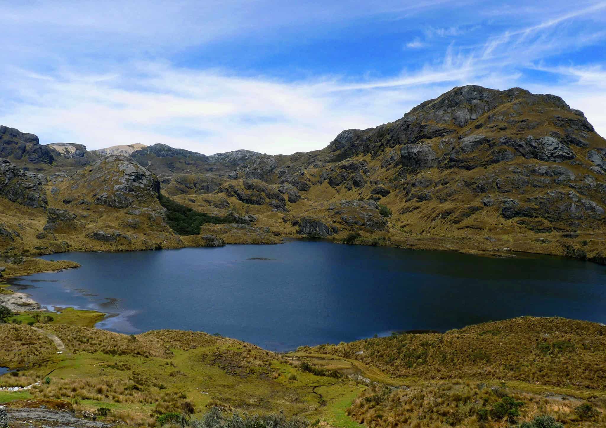 Lake Torreadora Cajas National Park