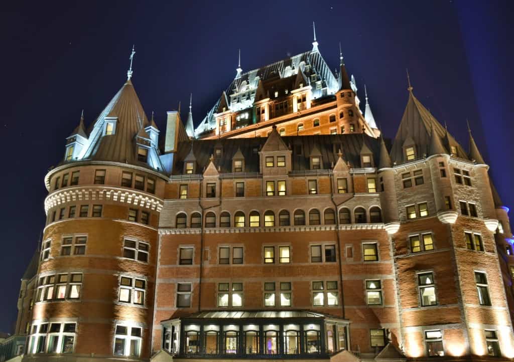 Chateau Frontenac, Quebec City Castle Canada