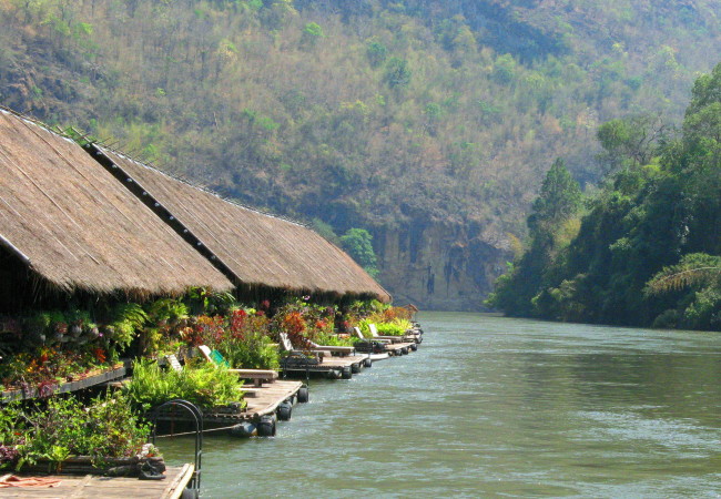 Unplug at a Floating Hotel in Thailand