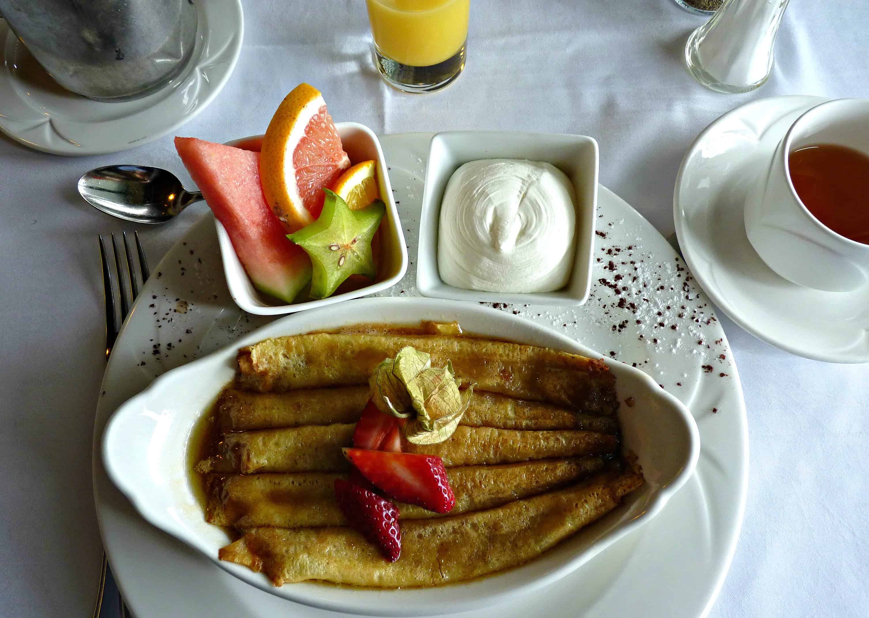 Chateau Montebello Maple Crepes