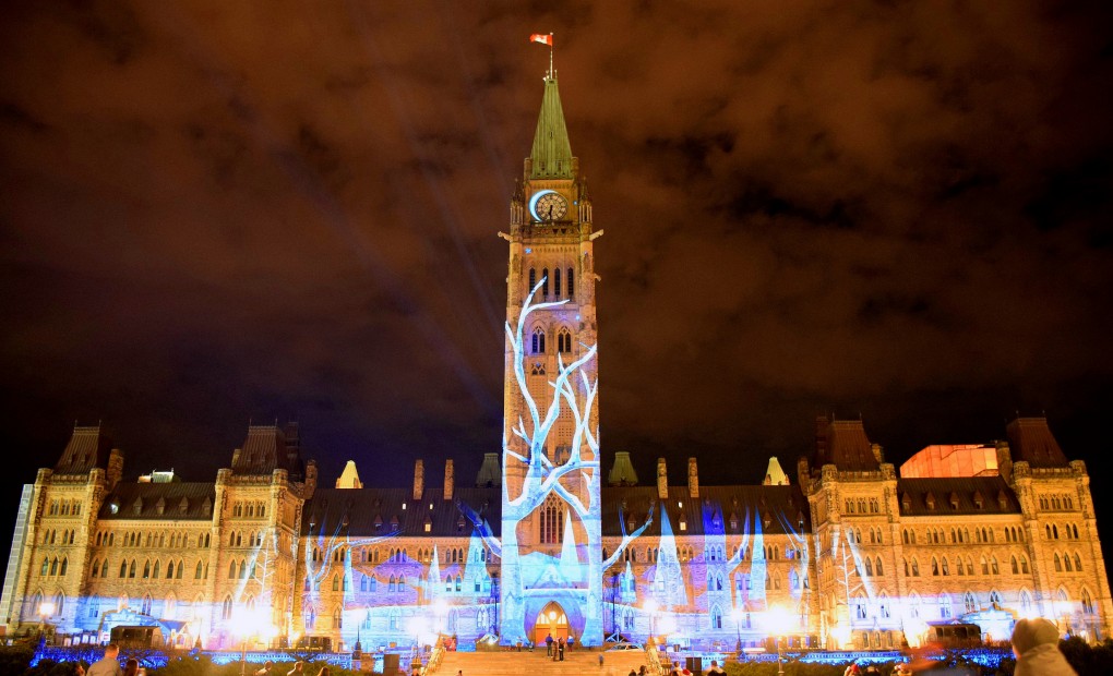 Photo of the Week:  Frozen Parliament