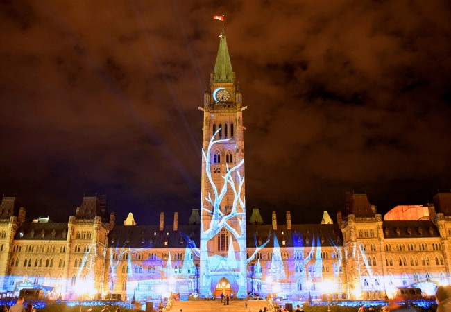 Photo of the Week:  Frozen Parliament