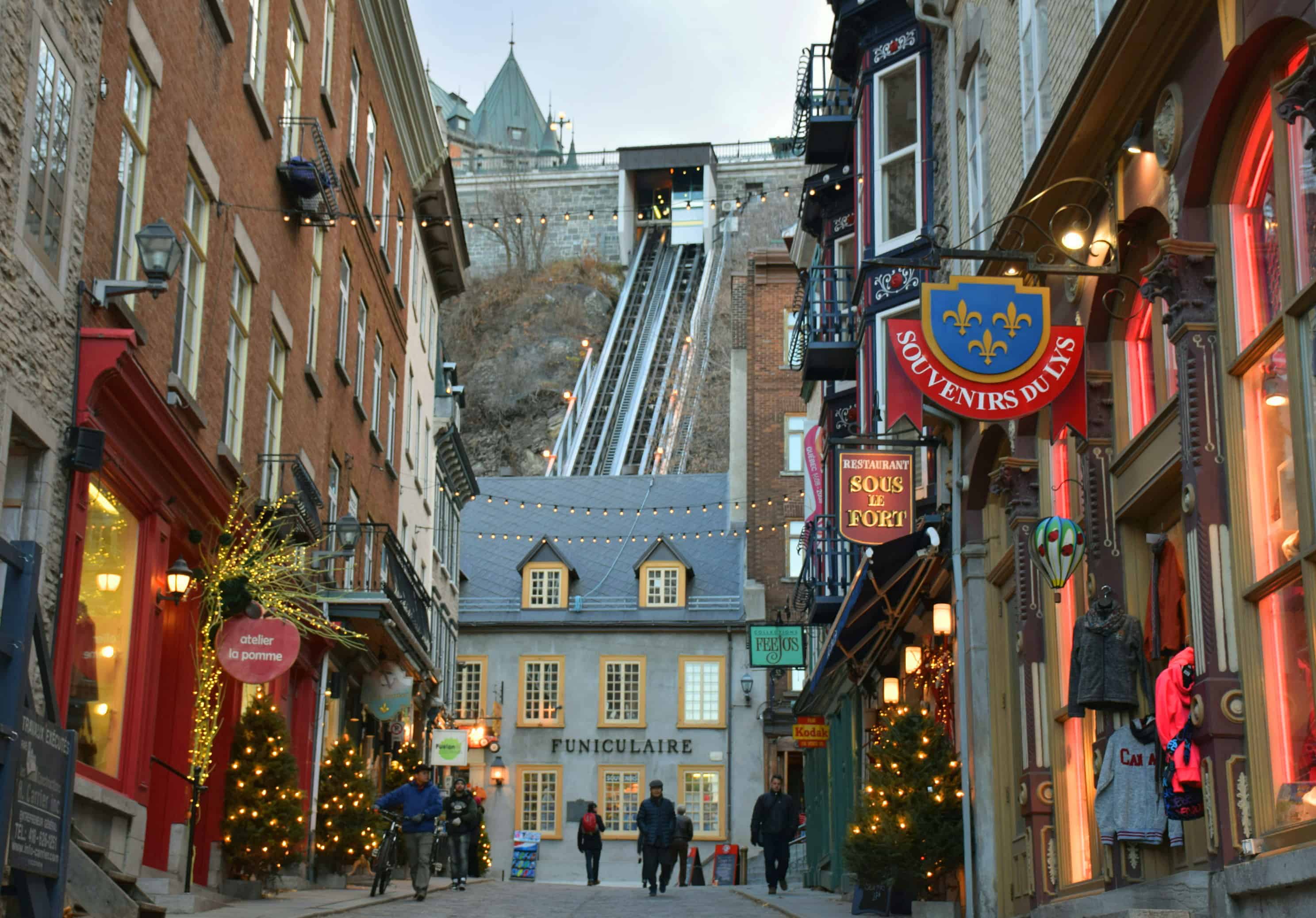 QUEBEC CITY THE BEST PLACE IN NORTH AMERICA TO VISIT FOR CHRISTMAS