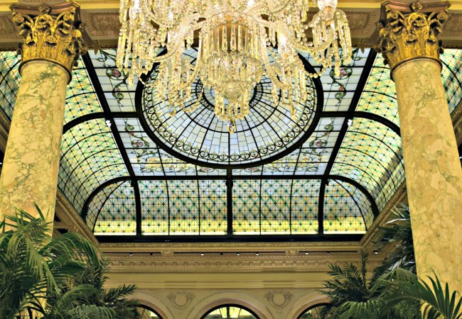 Photo of the Week:  Palm Court at the Plaza