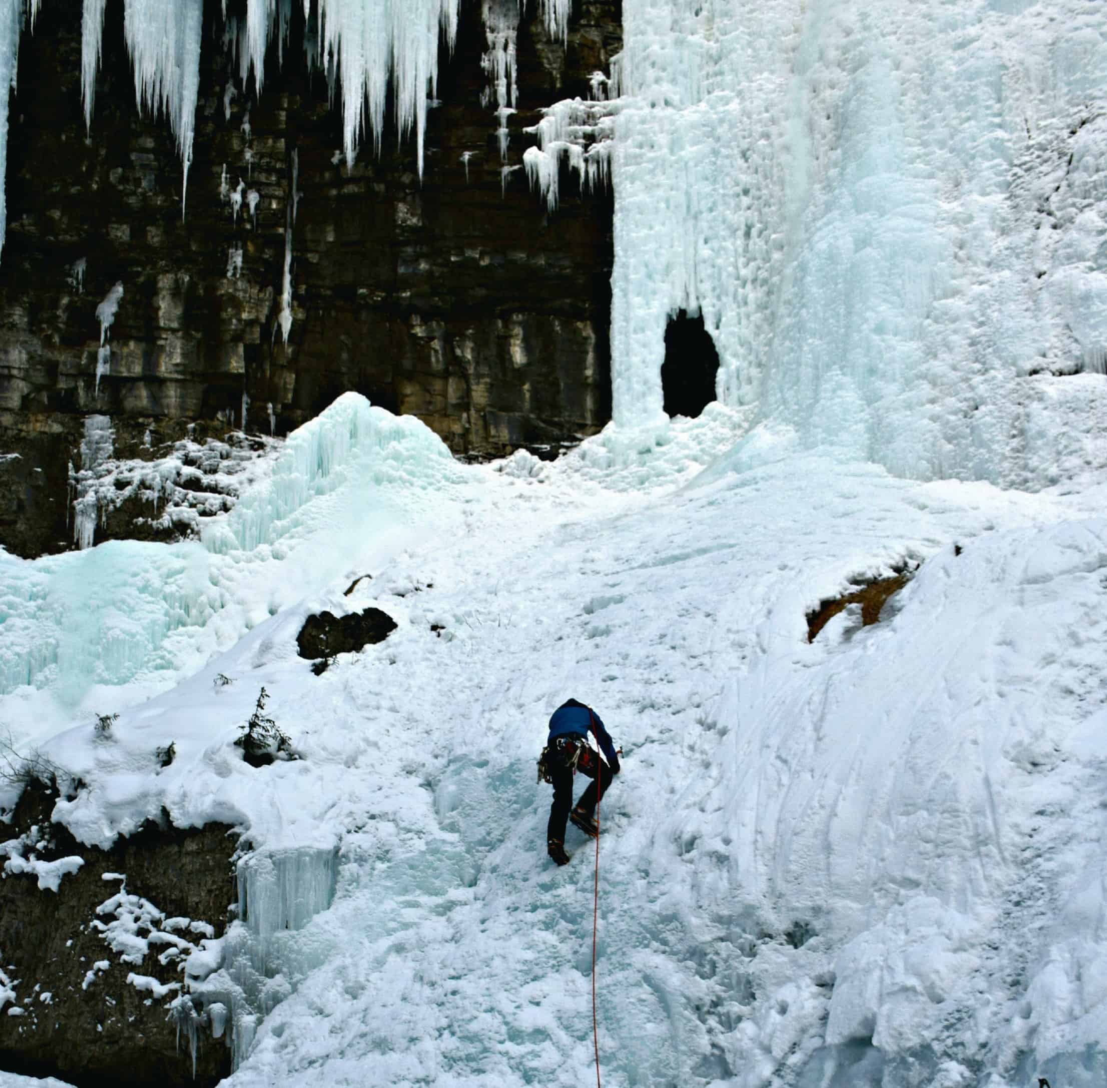 Johnston Canyon Ice Climber