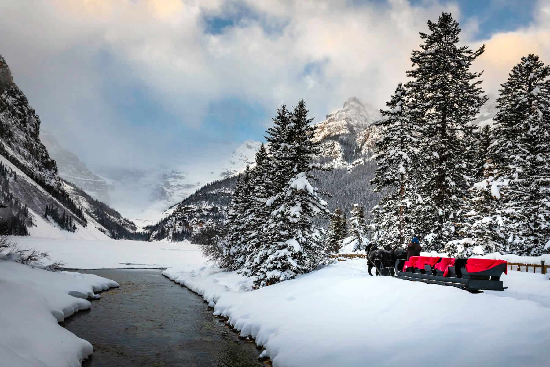 banff tour winter