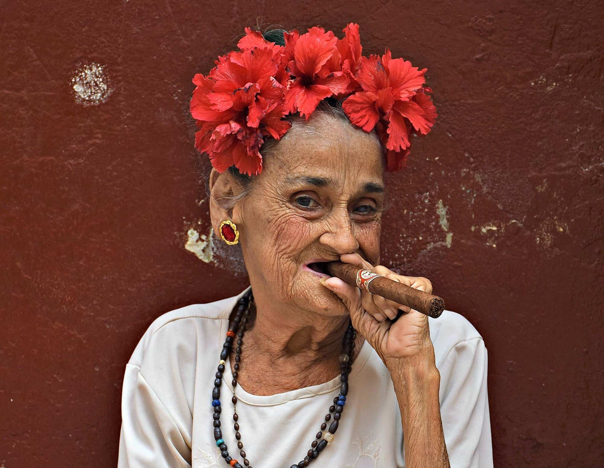 Cigar Smoking Woman, Havana