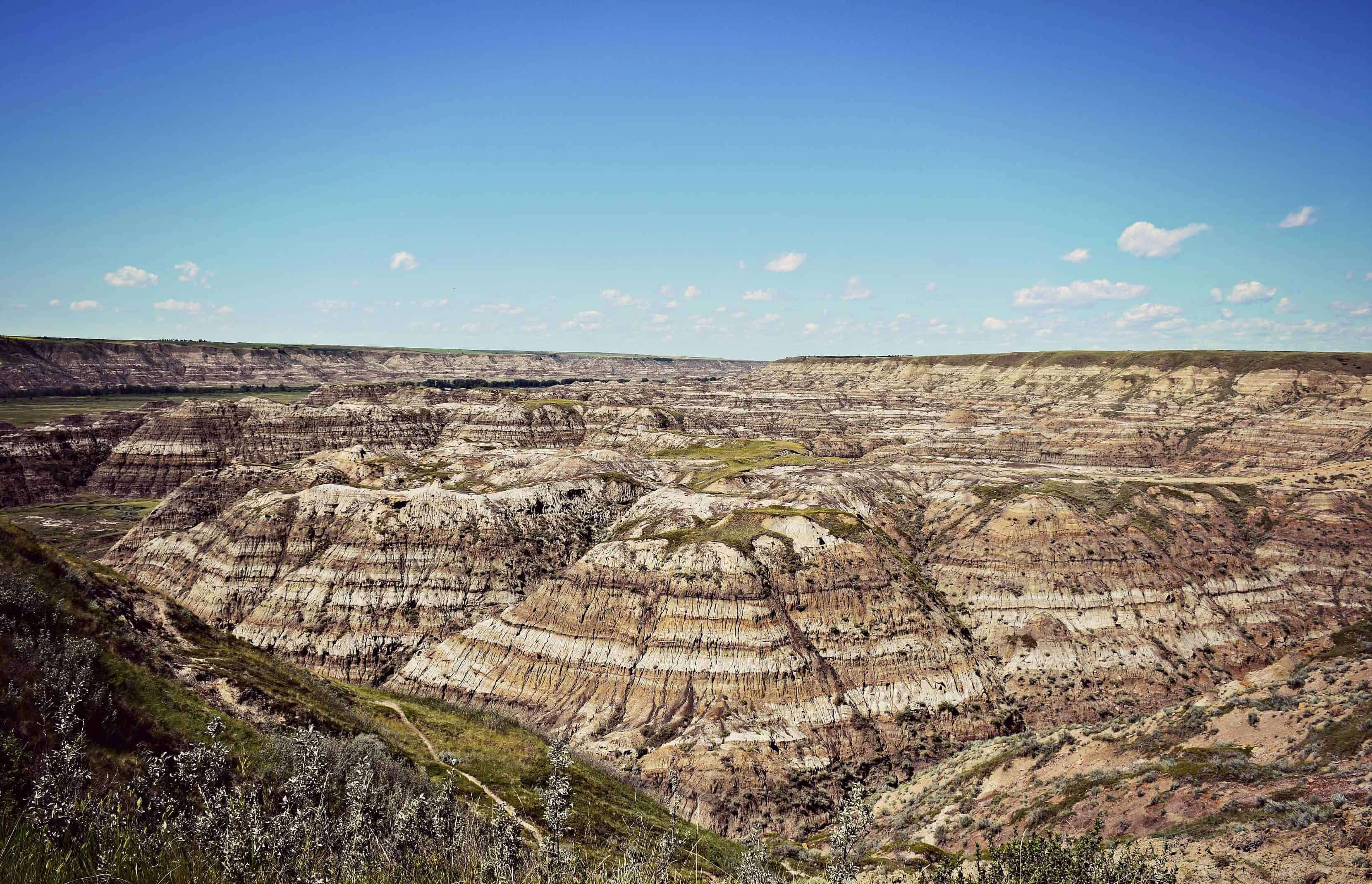 Orkney Lookout - a beautiful stop on the Dinosaur Trail in Alberta