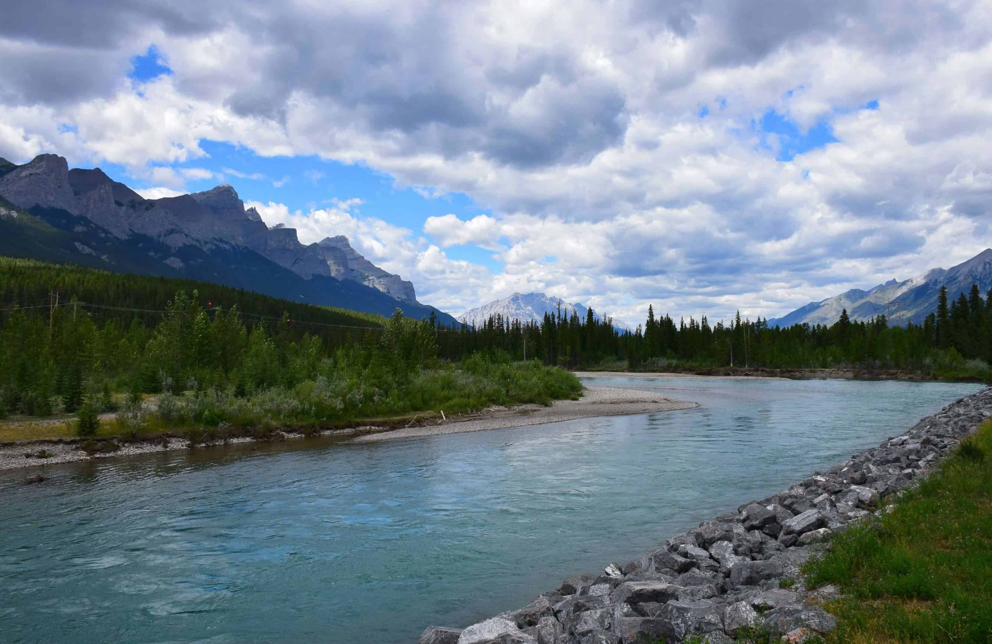 Bow River in Canmore