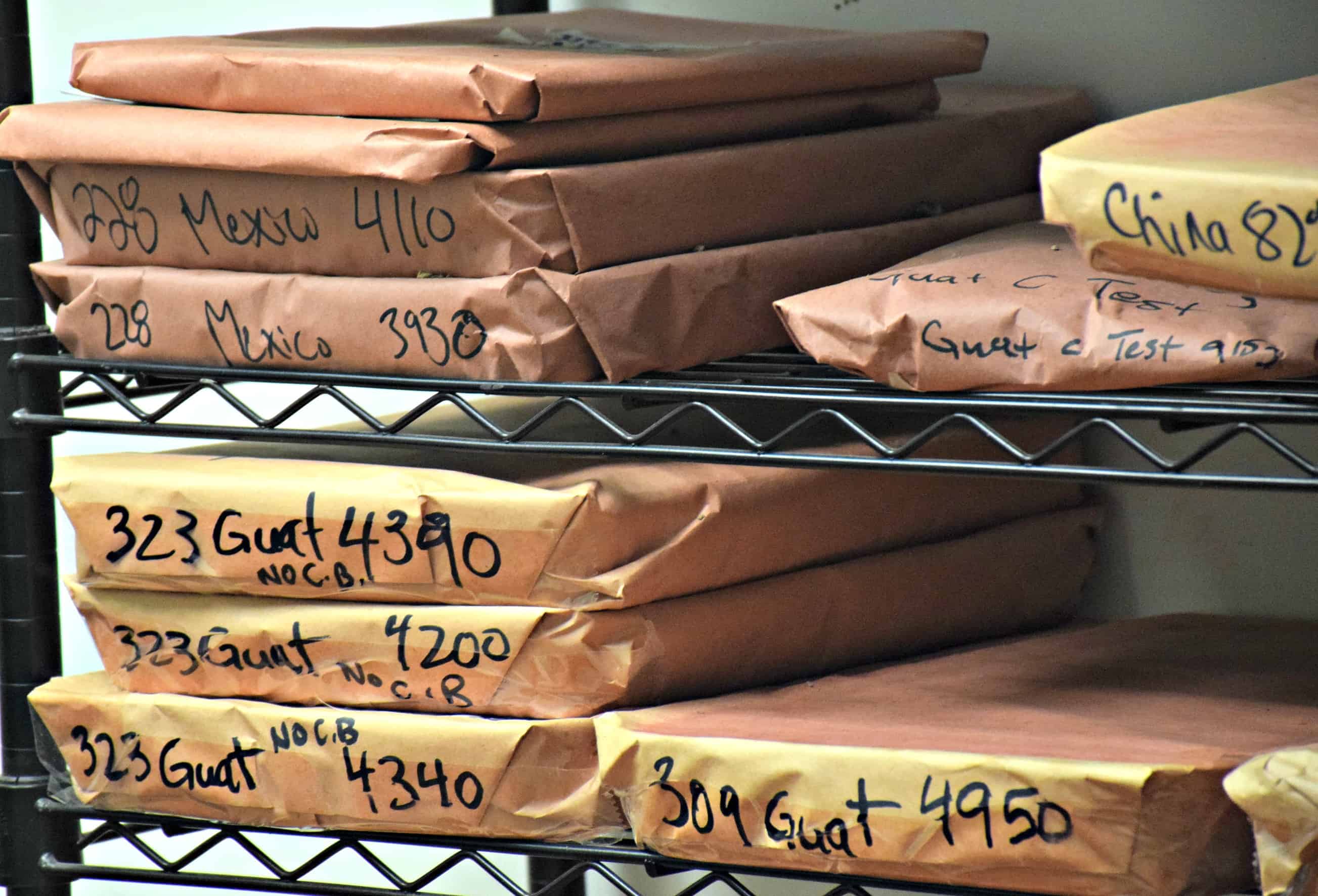 Aging chocolate