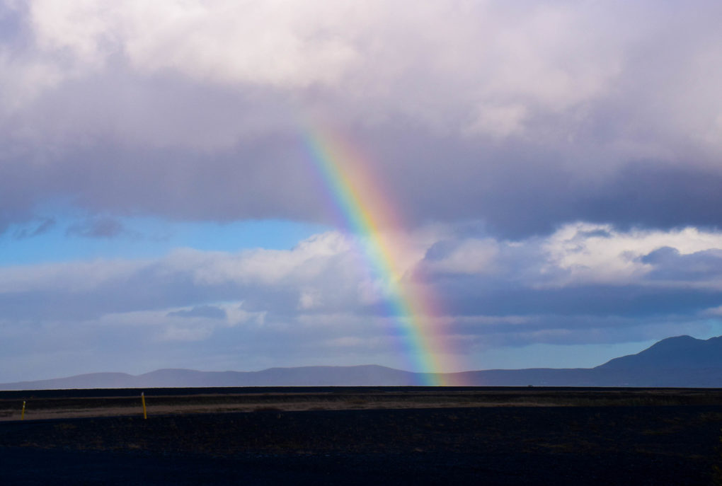 Photos of the Week:  Rainbows in Iceland