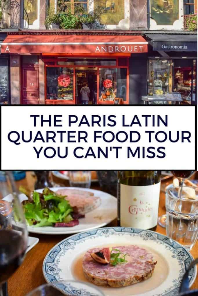 Food tour Latin Quarter Paris