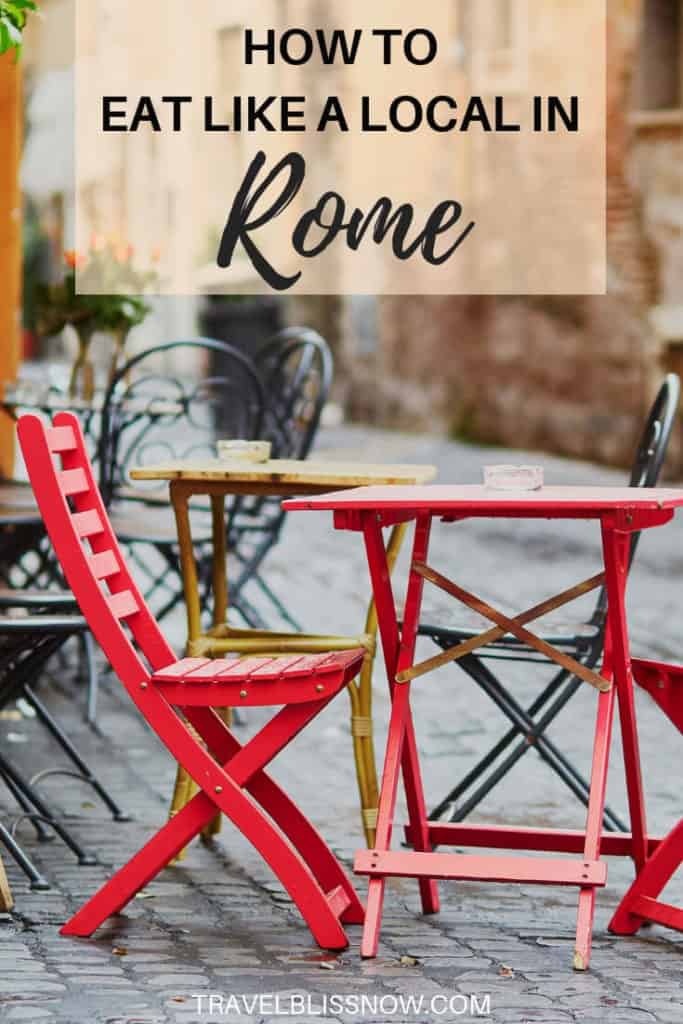 How to Eat Like a Local in Rome