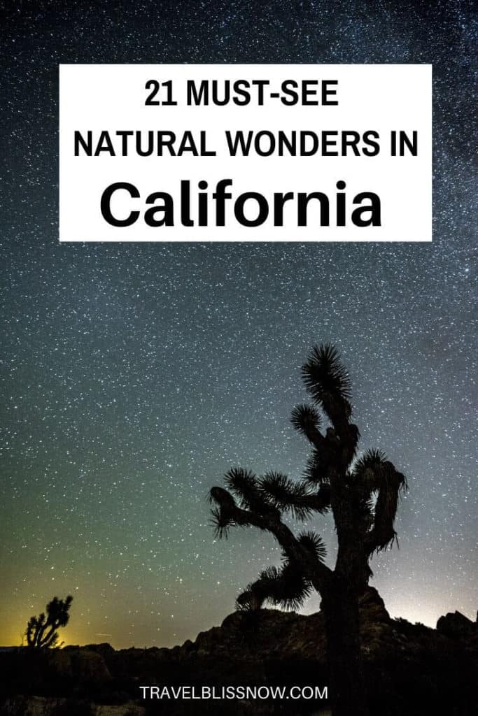 21 Must-See Natural Wonders in California